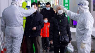 En China se congratula por la reducción de nuevos contagios por el coronavirus.