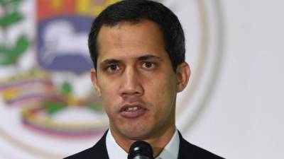 El opositor venezolano Juan Guaidó. Foto: AFP/Archivo