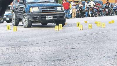 Alias Chepe Lora y su amigo Carlos Geovani Alvarado fueron ultimados a balazos dentro de una camioneta en el bulevar del este.