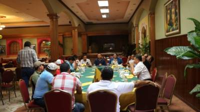 Los transportistas se reunieron en Comayagua.