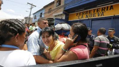 Otra familia quedó devastada a causa de la violencia.