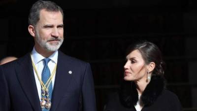 El rey Felipe VI y la reina Letizia.