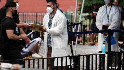 Nueva York ha habilitado varios puntos de vacunación para que la población reciba la inmunización contra el virus del mono.