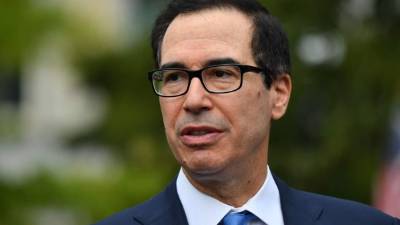 Steven Mnuchin, secretario del Tesoro de Estados Unidos./AFP.