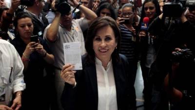 La exprimera dama de Guatemala (2008-2012) y excandidanta presidencial, Sandra Torres. EFE/Archivo