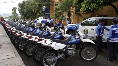 Seguridad. De enero a octubre de 2019, la Policía recibió 1,889 millones de lempiras de los 2,229 millones recaudados en ese periodo de tiempo. Foto Andro Rodríguez.