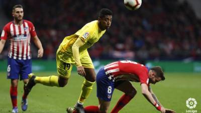 Antony Lozano ingresó al minuto 69 en el duelo ante Atlético de Madrid. FOTO LA LA LIGA.