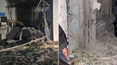 Un comando armado atacó con explosivos en la madrugada de este jueves la oficina de un banco en la localidad de Naranjal, sureste de Paraguay, dejando prácticamente destruida la parte interna del lugar, informaron las autoridades y funcionarios de la entidad bancaria.