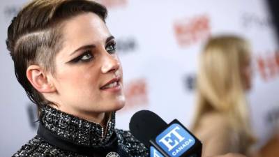 La actriz Kristen Stewart en su reciente participación en el Festival de Toronto. Foto: AFP.