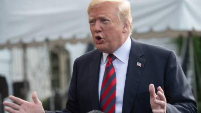 El presidente de EEUU, Donald Trump. AFP