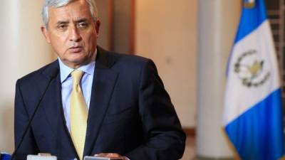 El exmandatario Otto Pérez Molina está en prisión acusado de formar parte de un caso de corrupción denominado “La Línea”.