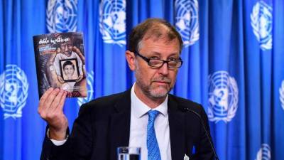 Jan Jarab, representante en México del Alto Comisionado presentó el informe sobre los casos de violaciones contra los Derechos Humanos.