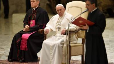 Esta imagen es una de las pruebas que presentan las víctimas de que el Papa estaba informado sobre los abusos en Verona. Uno de los afectados le entregó la carta sobre la denuncia contra los sacerdotes a Francisco.