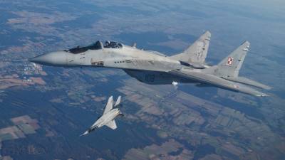 El Gobierno de Duda enviará cuatro aviones de combate MiG 29 a Ucrania.