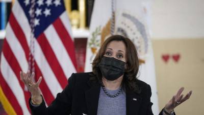 Kamala Harris, vicepresidenta de Estados Unidos. Foto AFP