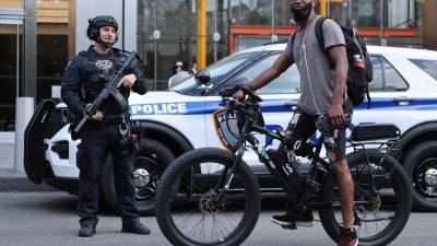 Las Fuerzas de Seguridad redoblaron la seguridad en Nueva York ante la amenaza terrorista.