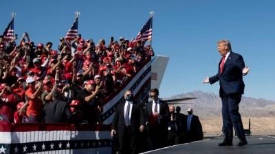 Trump promete volver a presentar su candidatura a la presidencia de EEUU en 2024 si no logra revertir los resultados electorales./AFP.