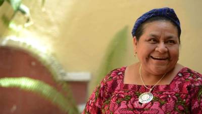 La líder indígena guatemalteca y premio Nobel de la Paz, Rigoberta Menchú, cree que Otto Pérez irá a la cárcel.