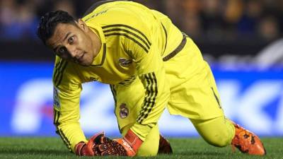 Keylor Navas no jugará este sábado contra el Eibar.