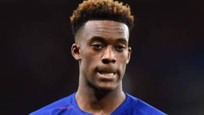 Callum Hudson-Odoi. AFP