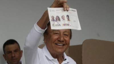 Rodolfo Hernández, candidato presidencial en segunda vuelta electoral en Colombia. Fotografía: EFE