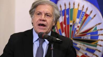 El secretario general de la Organización de los Estados Americanos (OEA), Luis Almagro. AFP/Archivo