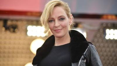 La actriz estadounidense Uma Thurman.