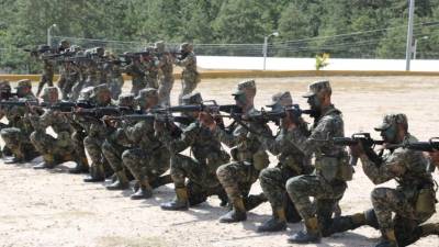 Los militares concluyeron el curso recientemente. Foto: Mariela Tejada