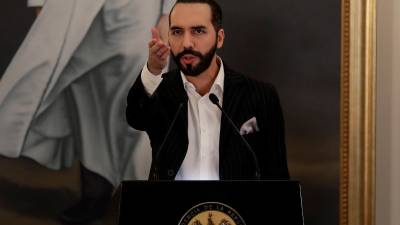 Nayib Bukele, presidente de El Salvador.
