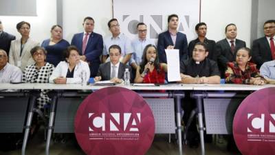 Denuncia. El Consejo Nacional Anticorrupción (CNA), junto a otras organizaciones de la sociedad civil, demostraron que algunos artículos del Código Penal fueron aprobados sin la mayoría calificada.