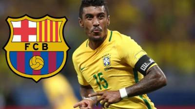 Paulinho es titular en la selección de Brasil.