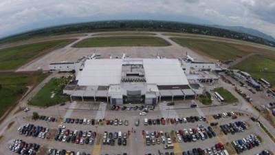 Panorámica del Aeropuerto de San Pedro Sula.