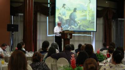 En su mensaje Monseñor Garachana incentivó a los ciudadanos a ayudar.