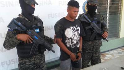 La Policía realizó el operativo la mañana del martes en Chamelecón.