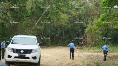 Lugar de la escena del crimen.