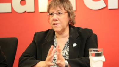 Lisa Kubiske, embajadora de Estados Unidos en Honduras. Foto de archivo