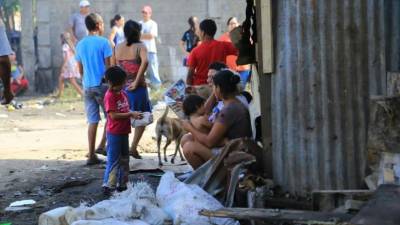 Fueron 80 casas las destruidas en el incendio registrado en el bordo de la colonia La Primavera en San Pedro Sula el pasado miércoles 24 de diciembre.