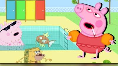 Los niños están expuestos a parodias obscenas sin darse cuenta.