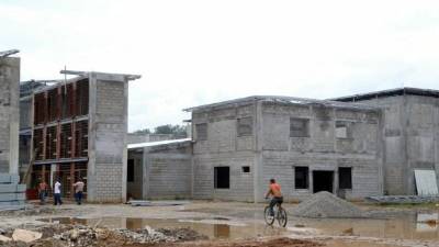 Vista de la construcción del nuevo penal. Foto: Franklyn Muñoz