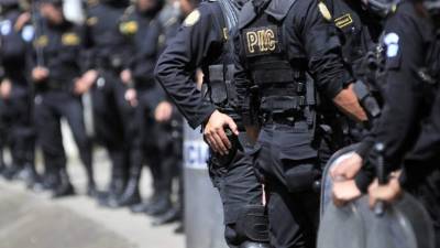 La Policía guatemalteca fue blanco de ataques de pandilleros el fin de semana.