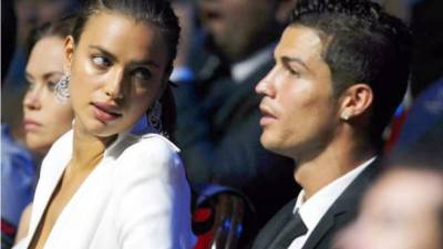 Irina Shayk junto a Cristiano Ronaldo en una imagen de archivo.