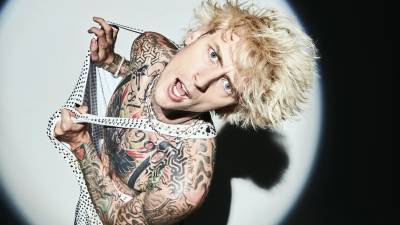 El rapero estadounidense Machine Gun Kelly.