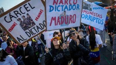 Opositores venezolanos fueron convocados en todo el país para masivas manifestaciones convocadas por Machado.