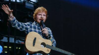 El cantante británico Ed Sheeran.