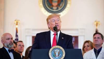 El presidente de EEUU, Donald Trump. Foto: AFP