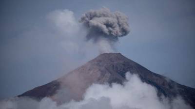 Vista del volcán de Fuego de Guatemala. EFE/Archivo