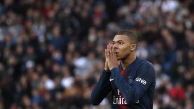 El jugador del Paris Saint Germain, Kylian Mbappe. EFE/Archivo