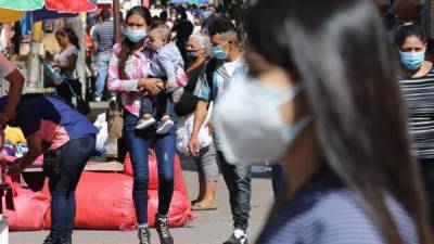 El Día de la Madre en Honduras se celebra en medio de la pandemia de covid-19 que ha tenido en 2021 una incidencia mayor que en 2020. Foto: EFE
