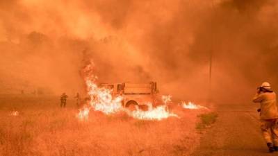 Hoy y mañana se registrarán “temperaturas críticas' con récords de calor.Foto.EFE/Archivo