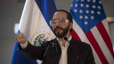 El presidente de El Salvador, Nayib Bukele. Foto: AFP